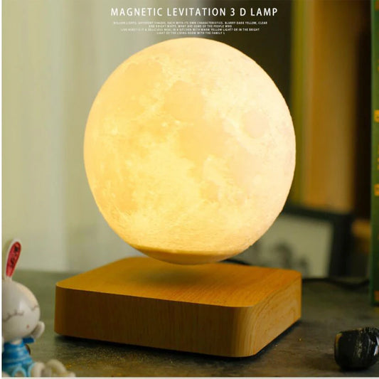 Night Light Levitating Moon Lamp