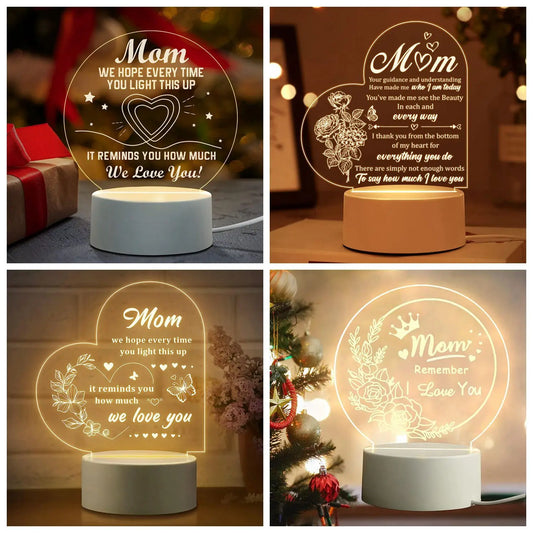 Mother's Day Gifts for Mom Night Light